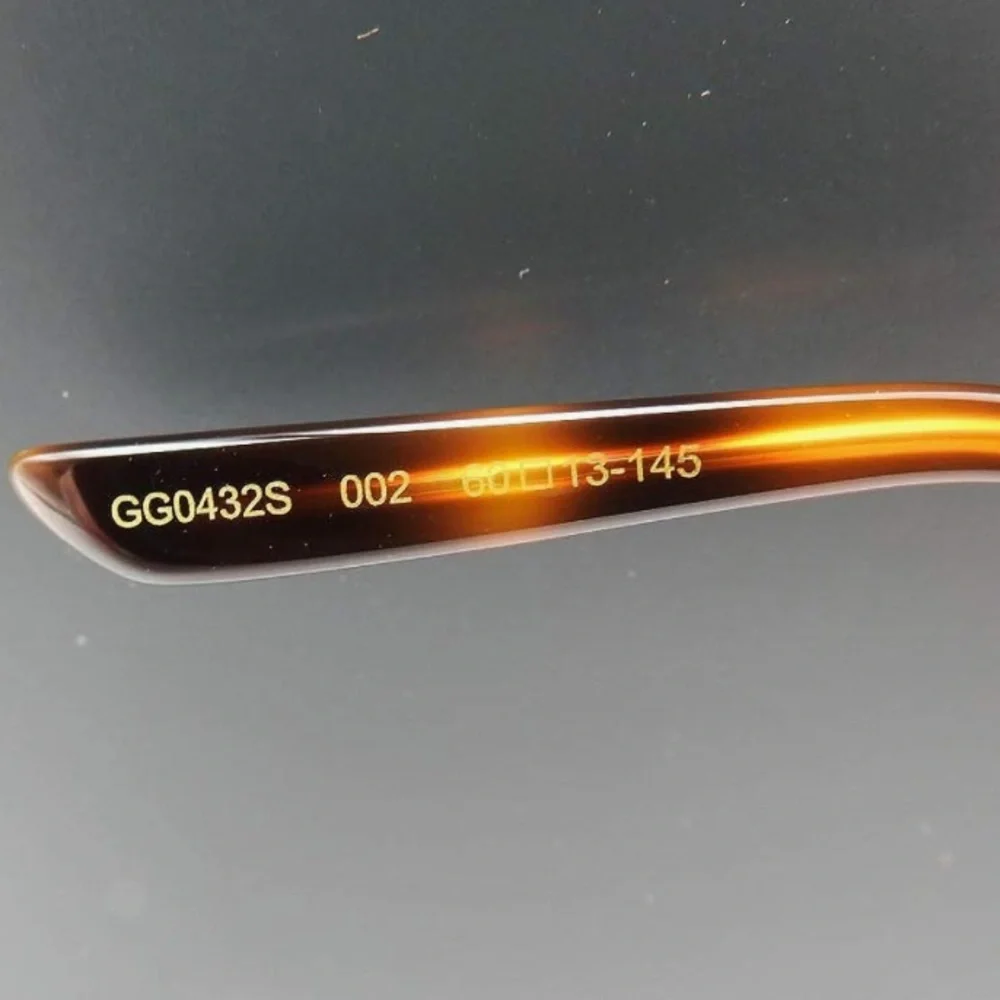 NWT Gucci GG0432S Aviator Sunglasses, Unisex - Picture 4 of 9